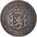 Coin, Luxembourg, William III, 5 Centimes, 1854, Utrecht, VF(30-35), Bronze
