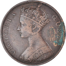 Coin, Hong Kong, Victoria, Cent, 1863, EF(40-45), Bronze, KM:4.1