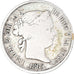 Coin, Spain, Isabel II, 40 Centimos, 1865, VF(30-35), Silver, KM:628.2