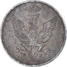 Coin, Poland, 10 Fenigow, 1917, Stuttgart, Germany, VF(30-35), Iron, KM:6