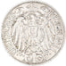 Münze, GERMANY - EMPIRE, Wilhelm II, 25 Pfennig, 1911, Karlsruhe, SS, Nickel