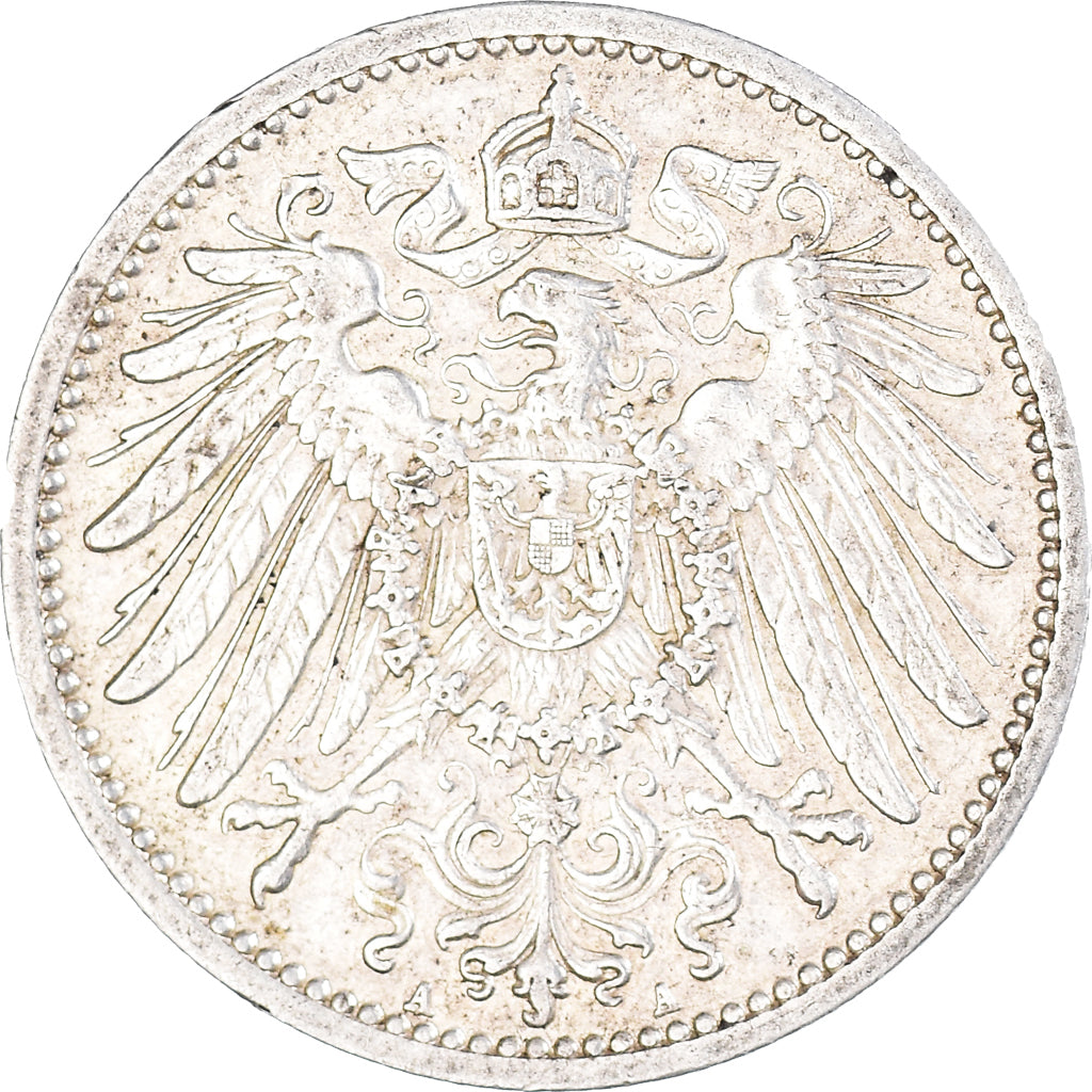 Monnaie, Empire allemand, Wilhelm II, Mark, 1915, Berlin, TTB+, Argent, KM:14