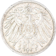 Monnaie, Empire allemand, Wilhelm II, Mark, 1915, Berlin, TTB+, Argent, KM:14