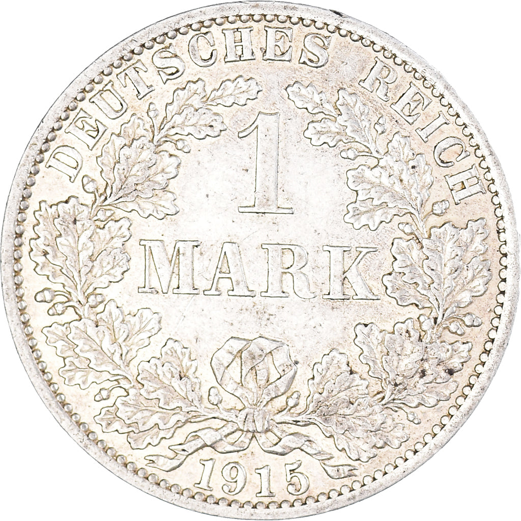 Monnaie, Empire allemand, Wilhelm II, Mark, 1915, Berlin, TTB+, Argent, KM:14