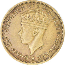 Coin, BRITISH WEST AFRICA, George VI, Shilling, 1949, EF(40-45), Nickel-brass
