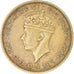 Coin, BRITISH WEST AFRICA, George VI, Shilling, 1949, EF(40-45), Nickel-brass