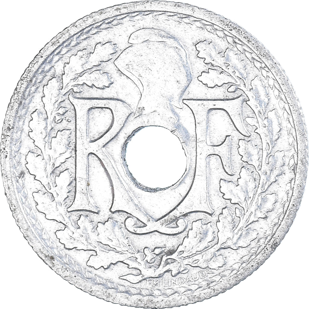 Coin, France, Lindauer, 10 Centimes, 1946, Beaumont - Le Roger, EF(40-45), Zinc