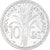 Coin, FRENCH INDO-CHINA, 10 Cents, 1945, Paris, AU(55-58), Aluminum, KM:28.1