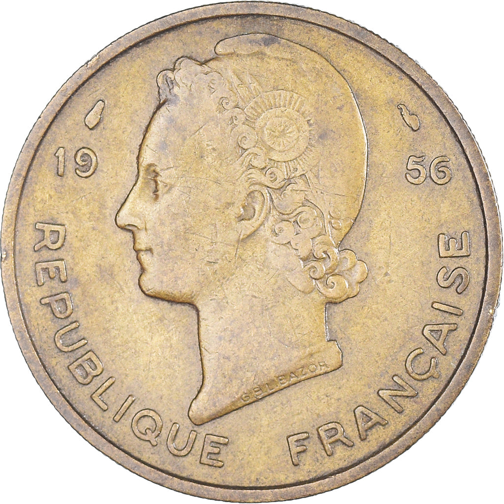 Monnaie, Afrique-Occidentale française, 25 Francs, 1956, Paris, TTB