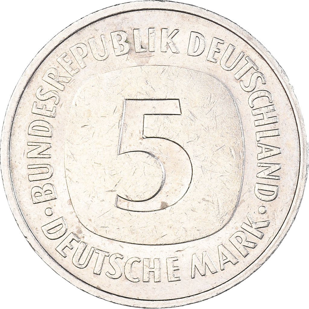 Monnaie, République fédérale allemande, 5 Mark, 1976, Munich, TTB