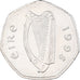 Monnaie, République d'Irlande, 50 Pence, 1998, TTB, Cupro-nickel, KM:24