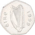Moneta, REPUBBLICA D’IRLANDA, 50 Pence, 1999, BB+, Rame-nichel, KM:24