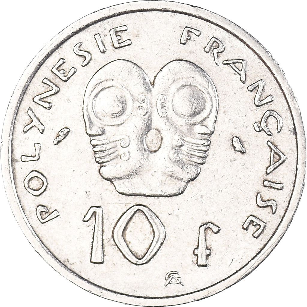 Münze, French Polynesia, 10 Francs, 1972, Paris, SS+, Nickel, KM:8