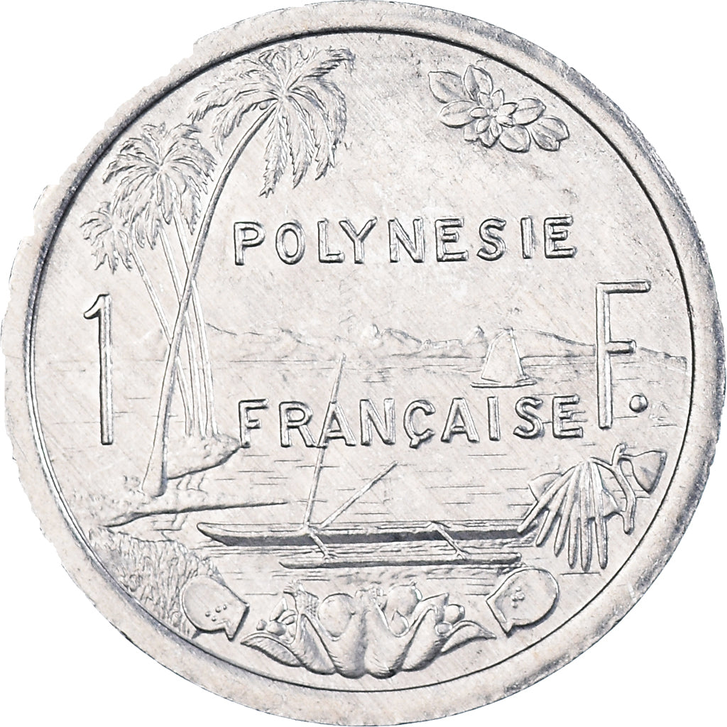 Münze, French Polynesia, Franc, 1994, Paris, VZ, Aluminium, KM:11