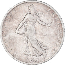 Coin, France, Semeuse, 2 Francs, 1908, Paris, VF(20-25), Silver, KM:845.1
