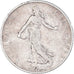Coin, France, Semeuse, 2 Francs, 1908, Paris, VF(20-25), Silver, KM:845.1