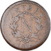 Moeda, ESTADOS FRANCESES, ANTWERP, Napoleon I, 10 Centimes, 1814, Anvers