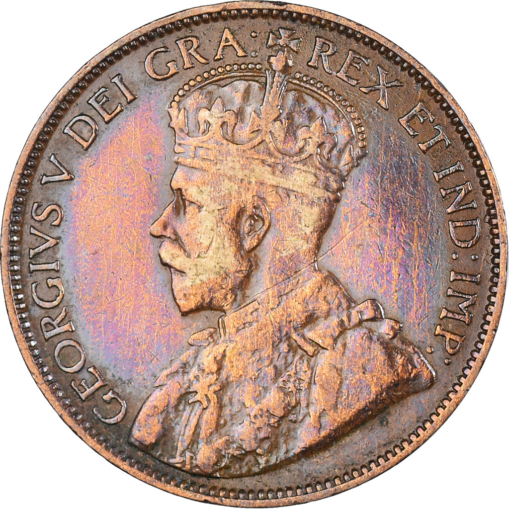 Coin, Canada, George V, Cent, 1912, Royal Canadian Mint, Ottawa, EF(40-45)