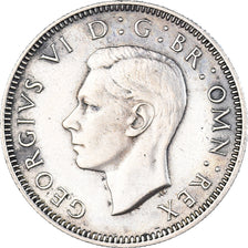 Coin, Great Britain, George VI, Shilling, 1944, EF(40-45), Silver, KM:854