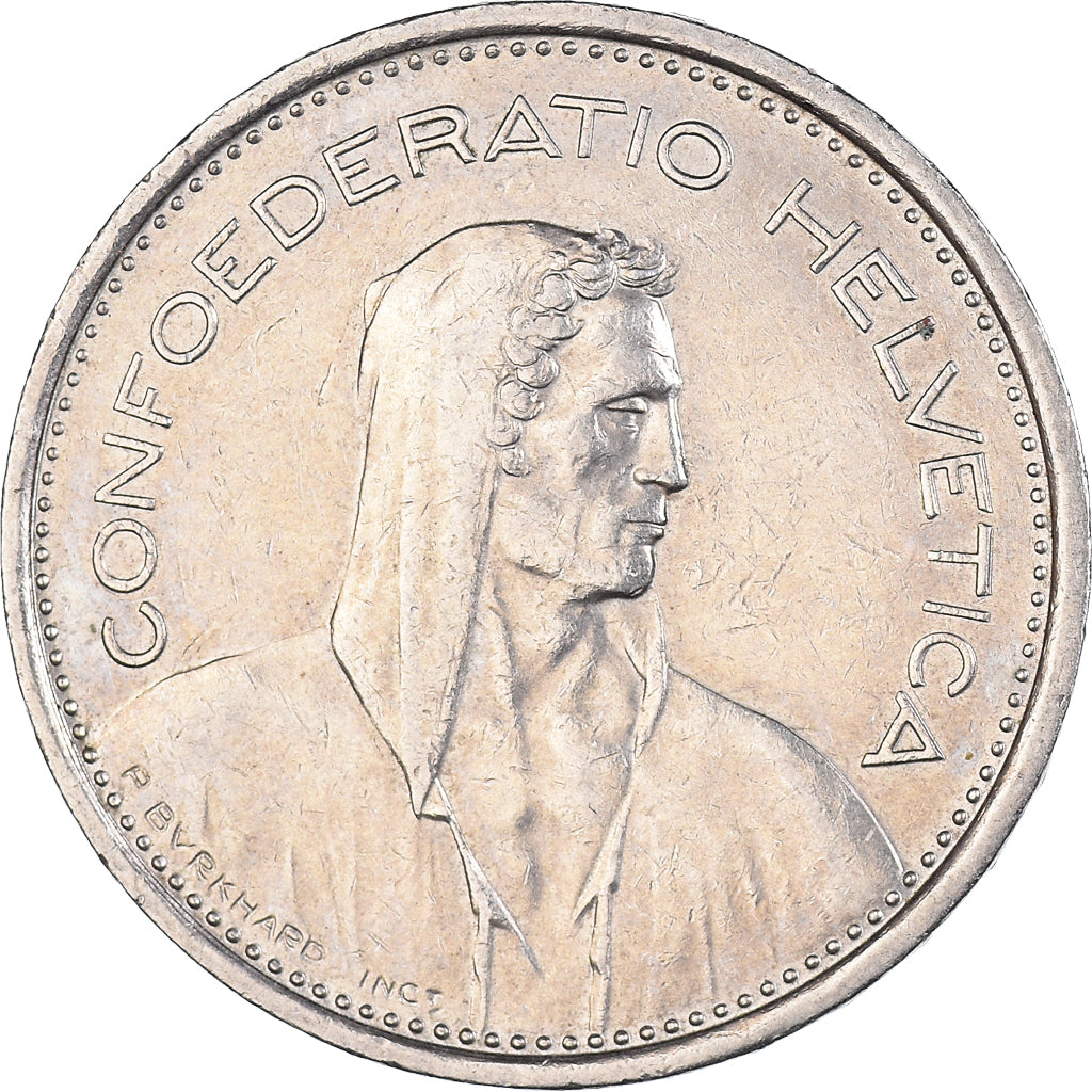Münze, Schweiz, 5 Francs, 1979, Bern, SS, Kupfer-Nickel, KM:40a.1