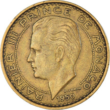 Coin, Monaco, Rainier III, 50 Francs, Cinquante, 1950, Paris, EF(40-45)