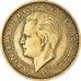 Moneda, Mónaco, Rainier III, 50 Francs, Cinquante, 1950, Paris, MBC, Aluminio -