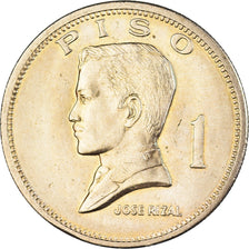 Coin, Philippines, Piso, 1972, AU(55-58), Copper-Nickel-Zinc, KM:203