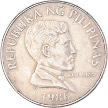 Coin, Philippines, Piso, 1986, EF(40-45), Copper-nickel, KM:243.1
