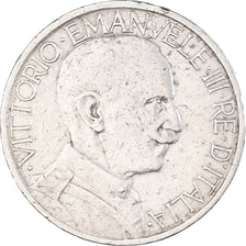 Moneta, Italia, Vittorio Emanuele III, 2 Lire, 1923, Rome, BB, Nichel, KM:63