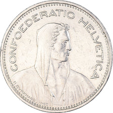 Coin, Switzerland, 5 Francs, 1988, Bern, AU(50-53), Copper-nickel, KM:40a.3