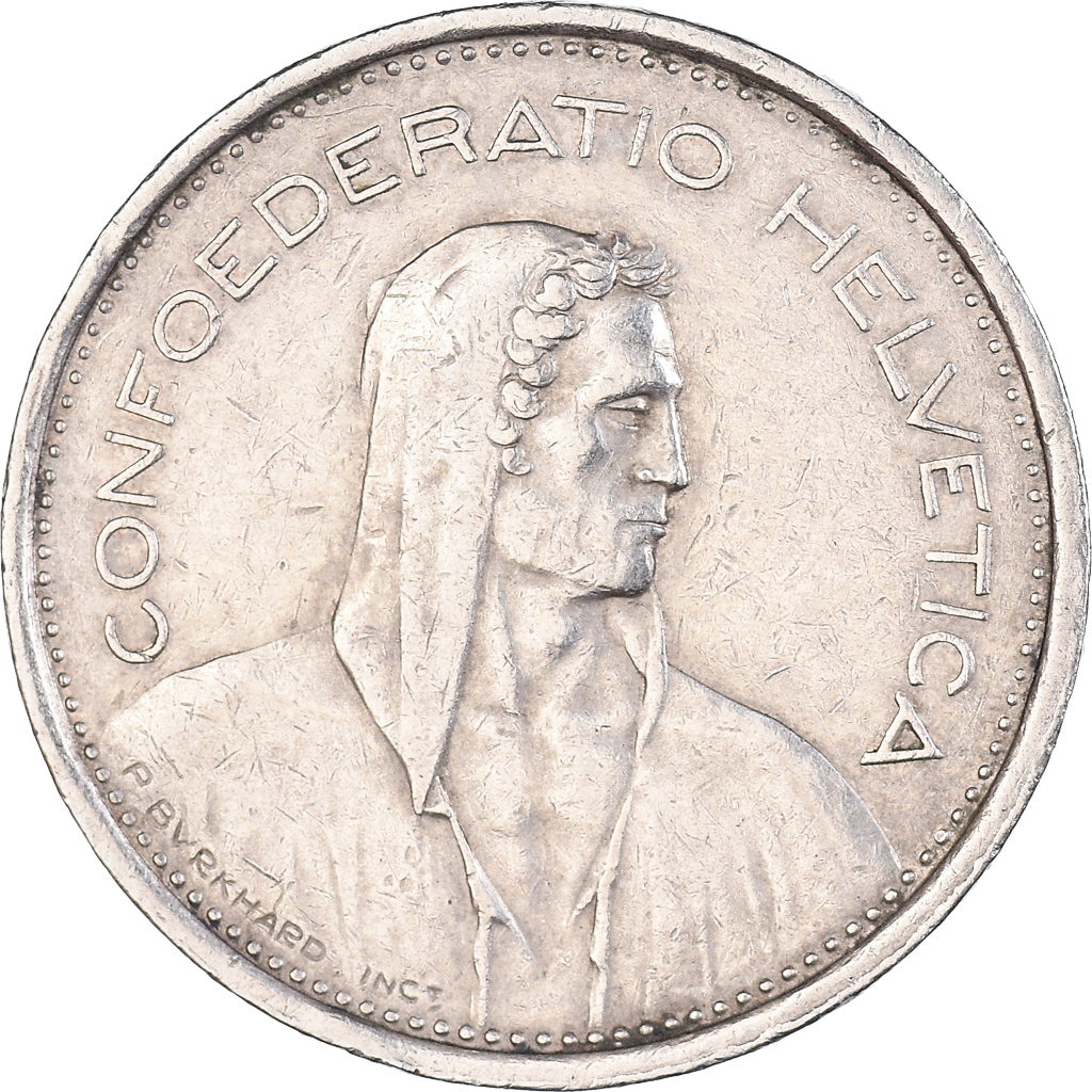 Coin, Switzerland, 5 Francs, 1979, Bern, EF(40-45), Copper-nickel, KM:40a.1