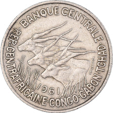 Coin, EQUATORIAL AFRICAN STATES, 50 Francs, 1961, Paris, EF(40-45)