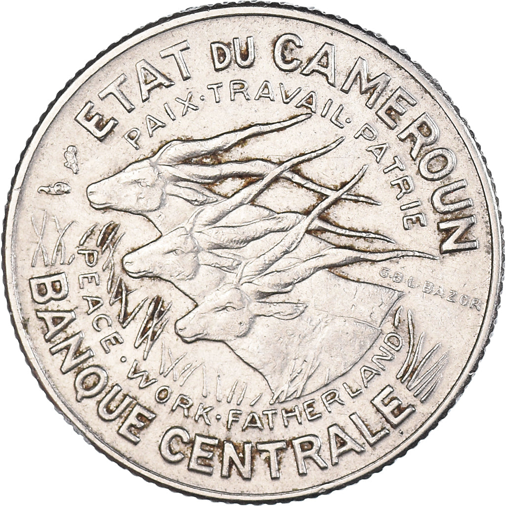 Münze, Kamerun, 100 Francs, 1966, Paris, SS, Nickel, KM:14