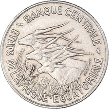 Moeda, Camarões, 100 Francs, 1967, Paris, EF(40-45), Níquel, KM:14