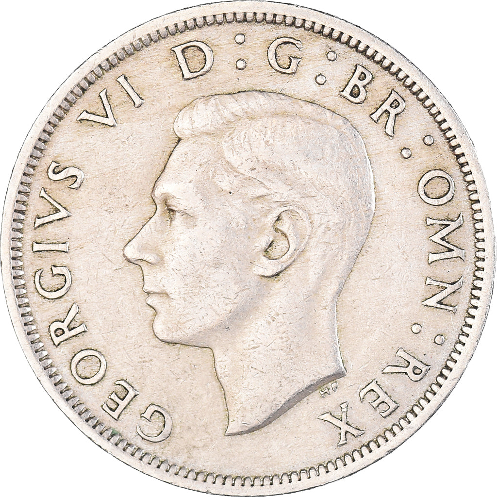 Coin, Great Britain, George VI, 1/2 Crown, 1950, EF(40-45), Copper-nickel