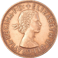 Münze, Großbritannien, Elizabeth II, Penny, 1965, SS+, Bronze, KM:897