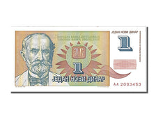 Yugoslavia, 1 Novi Dinar, 1994, KM #145, 1994-01-01, UNC(65-70), AA 2093453