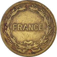 Moneta, Francia, France Libre, 2 Francs, 1944, Philadelphia, MB+, Ottone