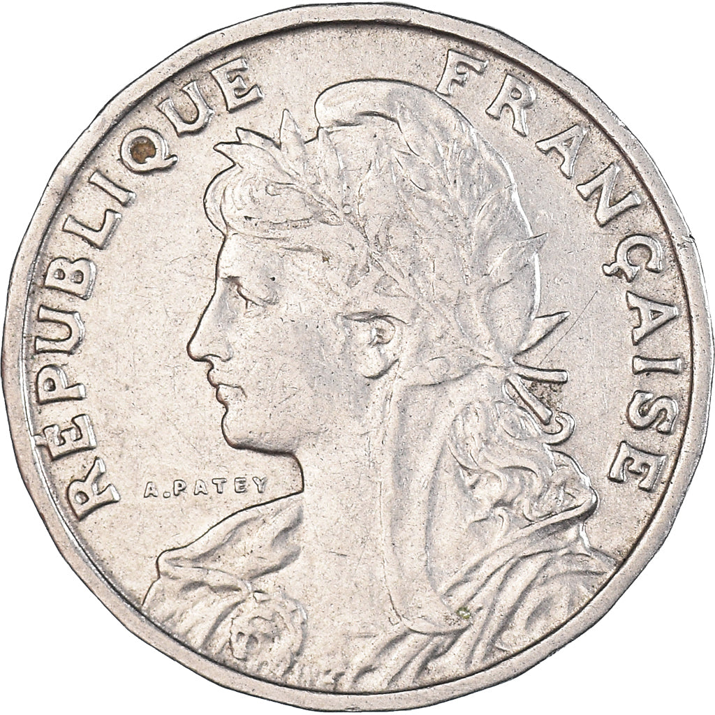 Coin, France, Patey, 25 Centimes, 1904, Paris, AU(50-53), Nickel, KM:856