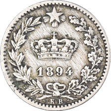 Monnaie, Italie, Umberto I, 20 Centesimi, 1894, Berlin, TTB, Cupro-nickel