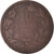 Coin, Luxembourg, William III, 10 Centimes, 1860, Paris, VF(20-25), Bronze