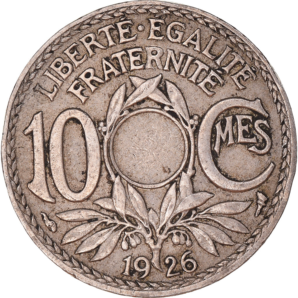 Coin, France, Lindauer, 10 Centimes, 1926, Non trouée, EF(40-45)