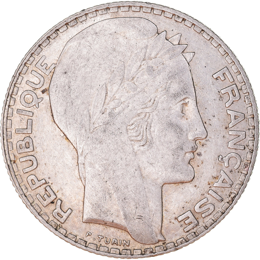 Münze, Frankreich, Turin, 10 Francs, 1934, Paris, SS, Silber, KM:878