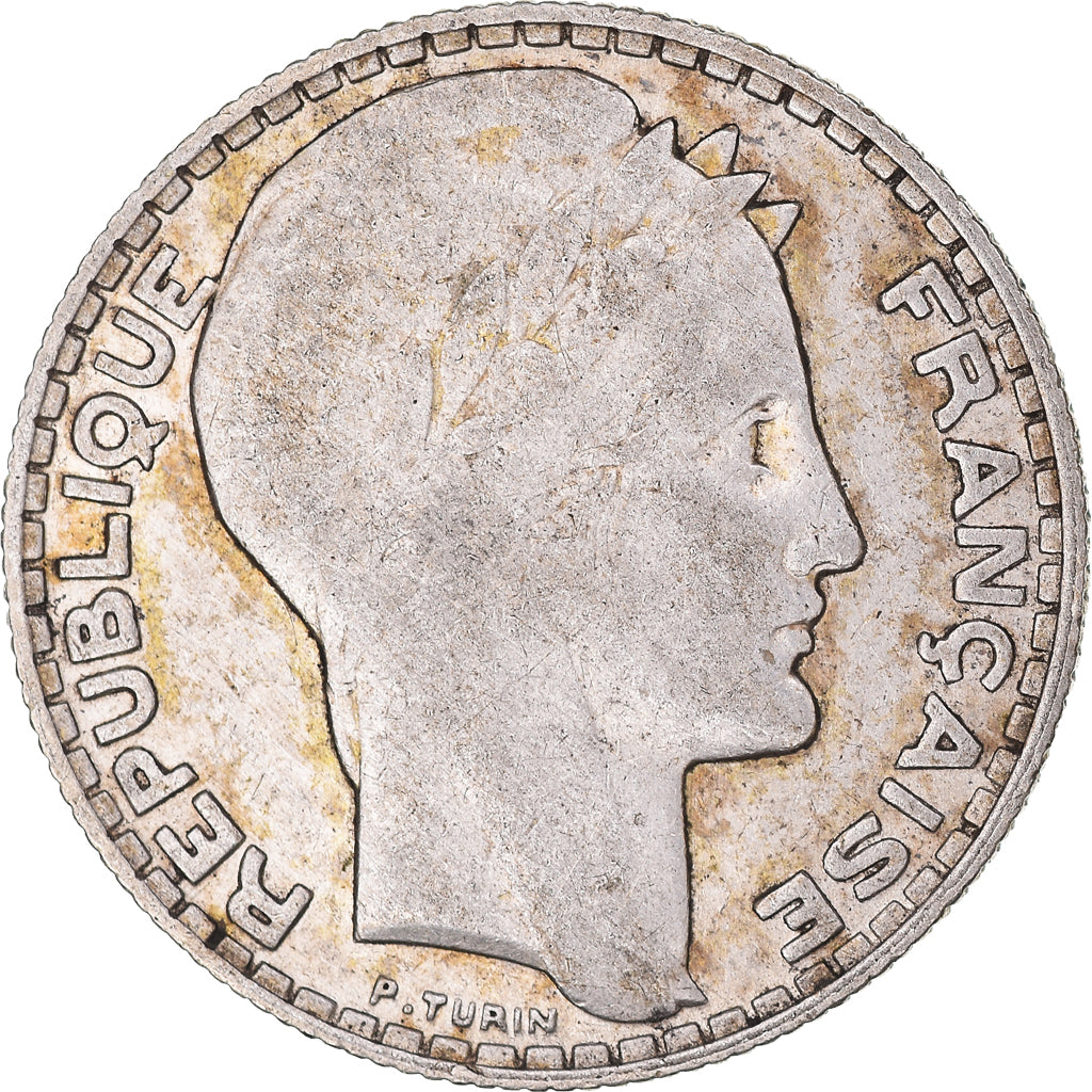 Coin, France, Turin, 10 Francs, 1932, Paris, EF(40-45), Silver, KM:878