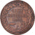 Münze, Monaco, Honore V, 5 Centimes, Cinq, 1837, Monaco, S+, Kupfer, KM:95.1a