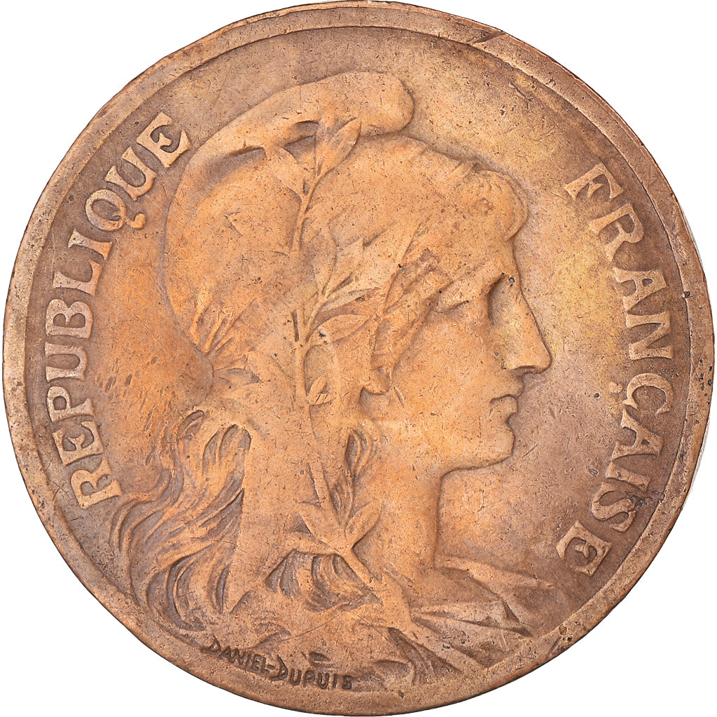 Coin, France, Dupuis, 5 Centimes, 1899, Paris, VF(30-35), Bronze, KM:842