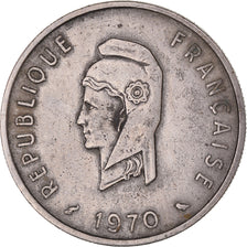 Munten, FRANSE  AFARS & ISSAS, 50 Francs, 1970, Paris, ZF, Cupro-nikkel, KM:18