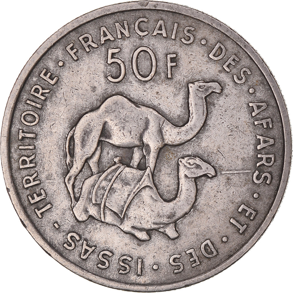 Monnaie, Territoire français des Afars et des Issas, 50 Francs, 1970, Paris