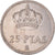 Münze, Spanien, Juan Carlos I, 25 Pesetas, 1982, Madrid, SS, Kupfer-Nickel