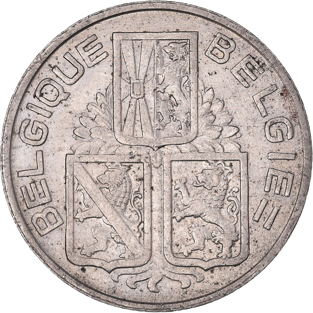 Moneda, Bélgica, Leopold III, Franc, 1939, MBC, Níquel, KM:119